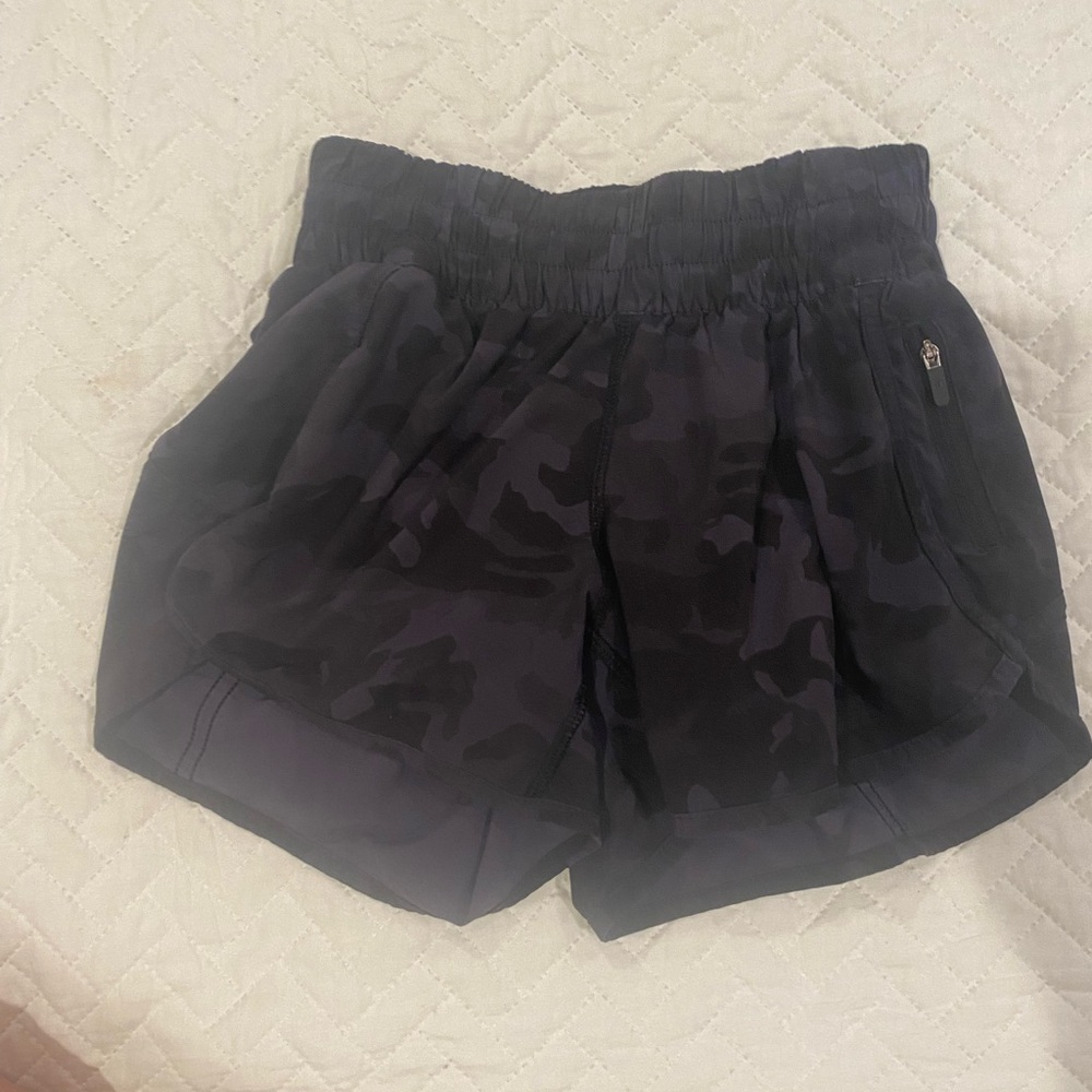 Dark Camo Lululemon Tracker V Shorts